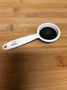 a tablespoon measuring spoon
