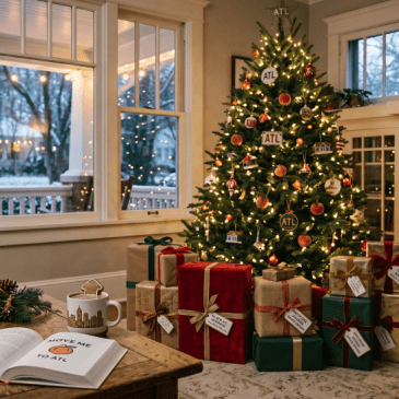 Christmas in Atlanta made with AI.