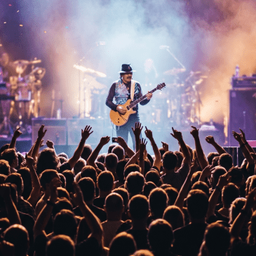 Image of Carlos Santana made with AI
