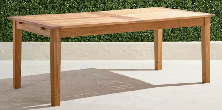 The Classic Extendable Dining Table available at Frontgate