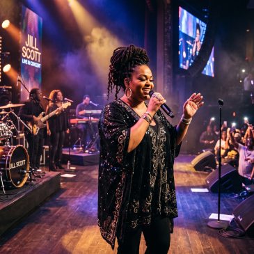Image of Jill Scott made with AI.